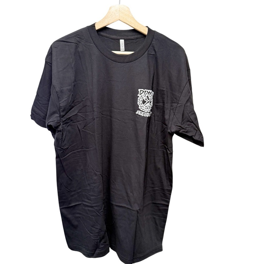 NWOT Dixxon Men's Sturgis Crest Black Tee Shirt, Size Extra Large - Picture 3 of 6